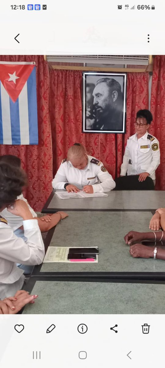 Fue promovida al cargo de Jefa de Aseguramiento en #AduanaCamagüey a Marylin Hernández quien se desempeñaba como supervisora.
Felicidades por su promoción y éxitos en la nueva tarea.