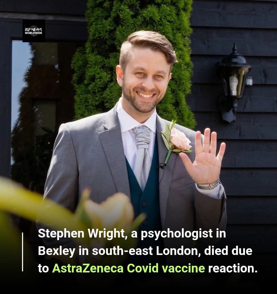 Stephen Wright, an NHS employee in south-east London, died 10 days after his first dose in January 2021, senior coroner Andrew Harris found and Southwark Coroner’s Court officially ruled that Dr. Wright died from "unintended complications of vaccination."

After the inquest, Mrs