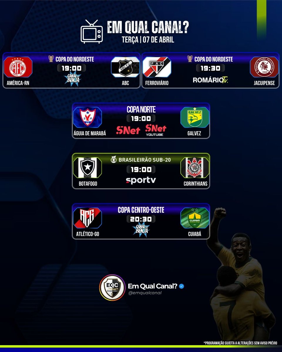 Em Qual Canal? tweet media