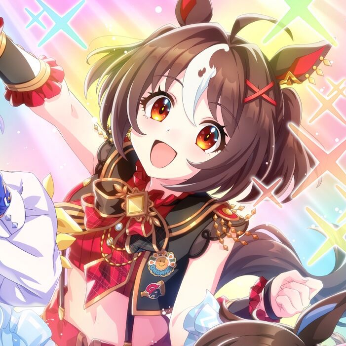 umapairs's tweet photo. Today’s seventh pair is Nakayama Festa & Gran Alegria! (Platonic)
Extra: Two of my favorite Umas, I'm a #AbsoluteFan
#NakayamaFesta #GranAlegria https://t.co/JTAmRTLumZ