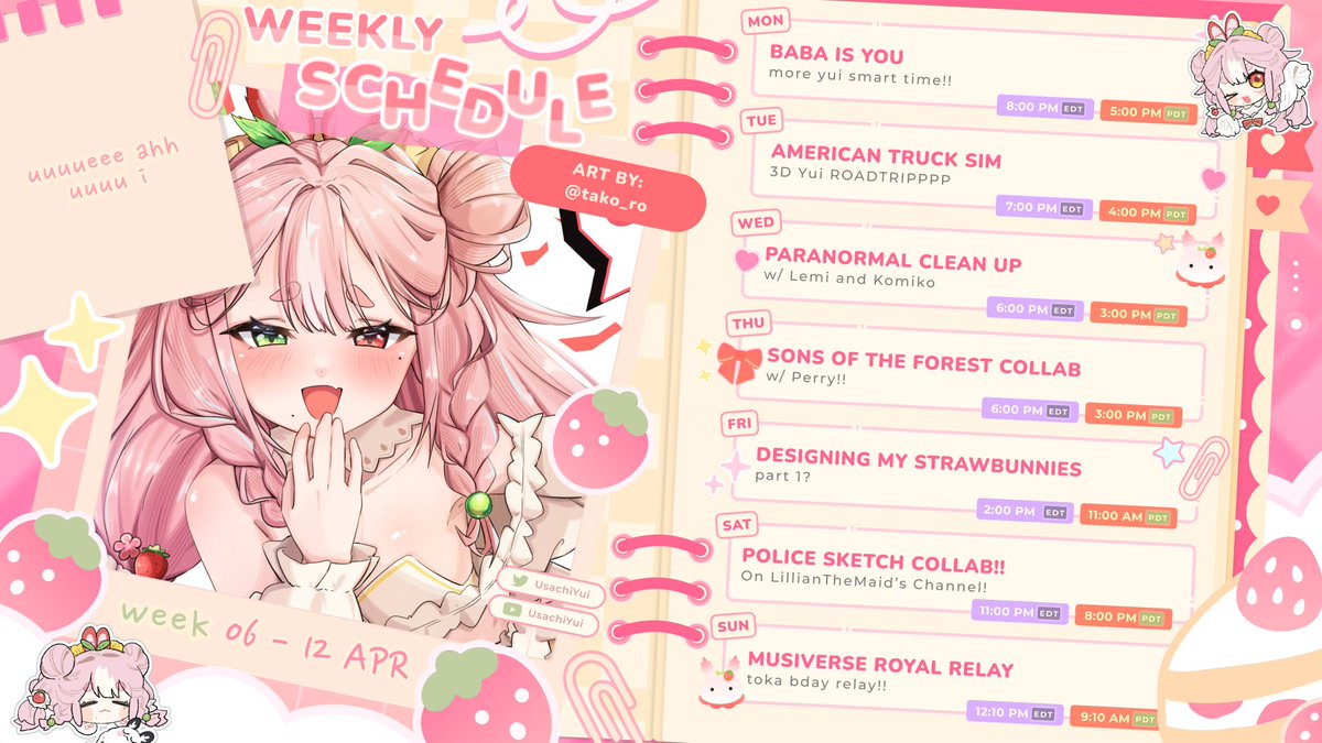 Usachi Yui 🍓🫧 SVP tweet media