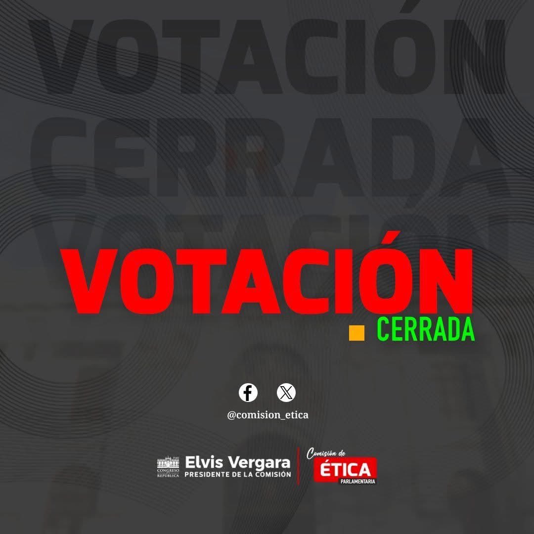 Comisión de Ética Parlamentaria tweet media