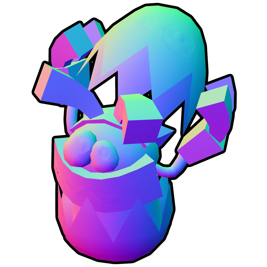 NillavoINC's tweet photo. Transparent Versions of Easter Gobba #LEGO #Mixels #Gobba #Blender @Blender https://t.co/f90kDVkXJS