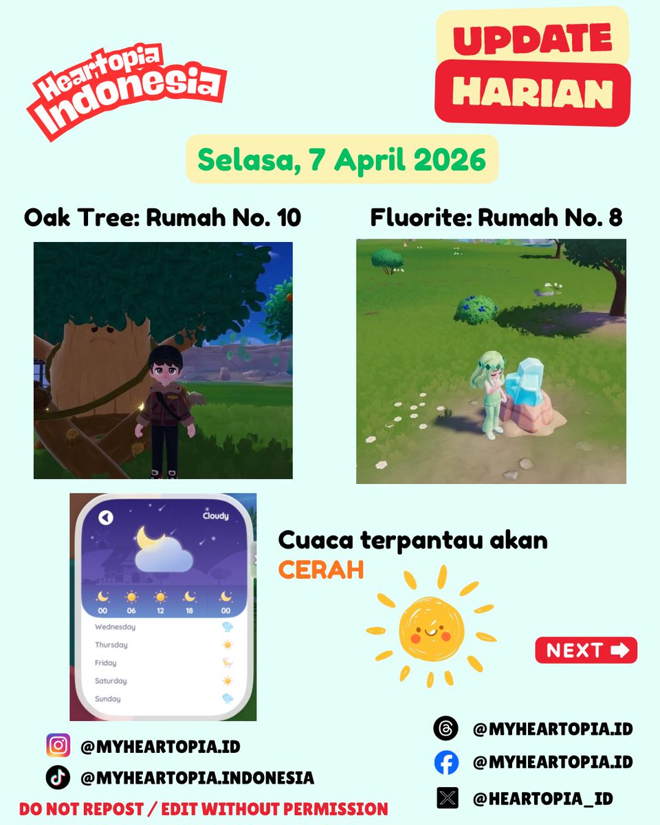 Heartopia Indonesia tweet media