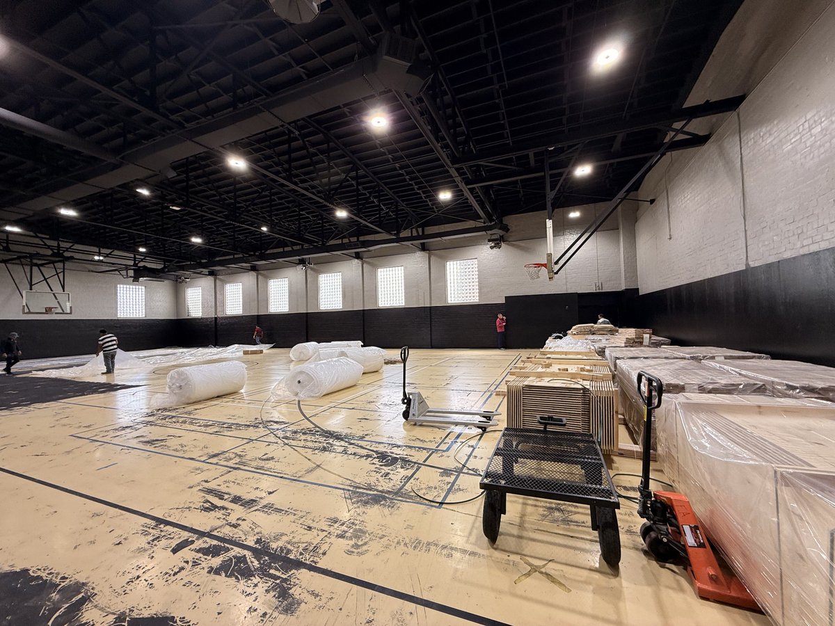 TusculumSports's tweet photo. Weekend Delivery👀👀

To donate on-line, visit: https://t.co/n4Oa8Xqmim and select "David Bow Gymnasium / Ralph Horne Court Project" from the dropdown menu.

#WeArePioneers
#PioneerUP https://t.co/yUa6wVl8Zm