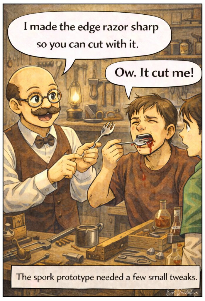 evanderburg's tweet image. #fail #invention #prototype Spork Prototype dlvr.it/TRvPyX