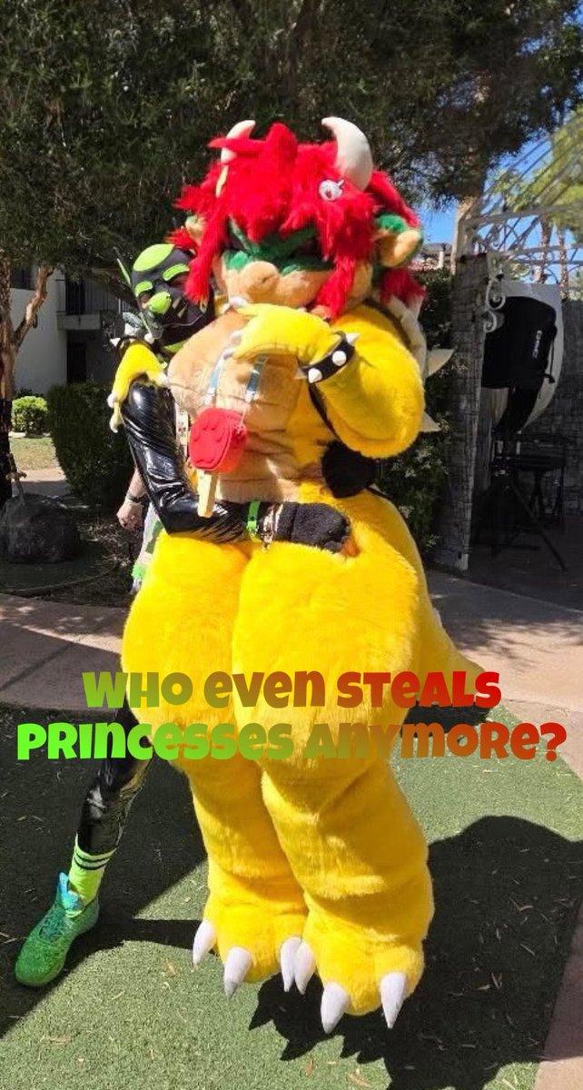 ClingyKitty0w0's tweet image. Ditch a princess and pick up a baddie‼️￼🔥😈 
#lvcf #bowser #me