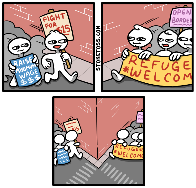 Stone tossers tweet media