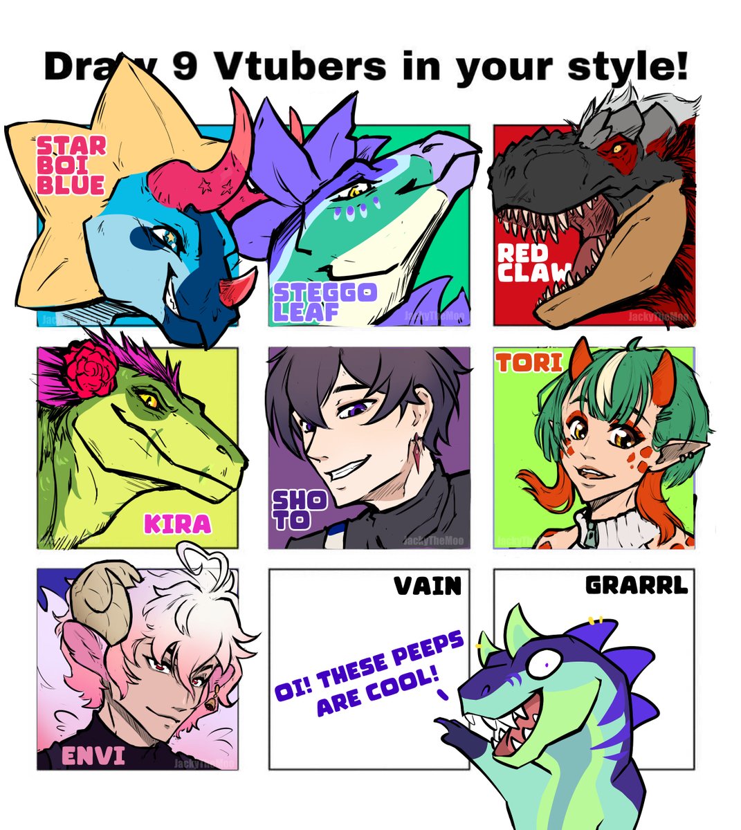 JackyTheMoo - Comms open tweet media