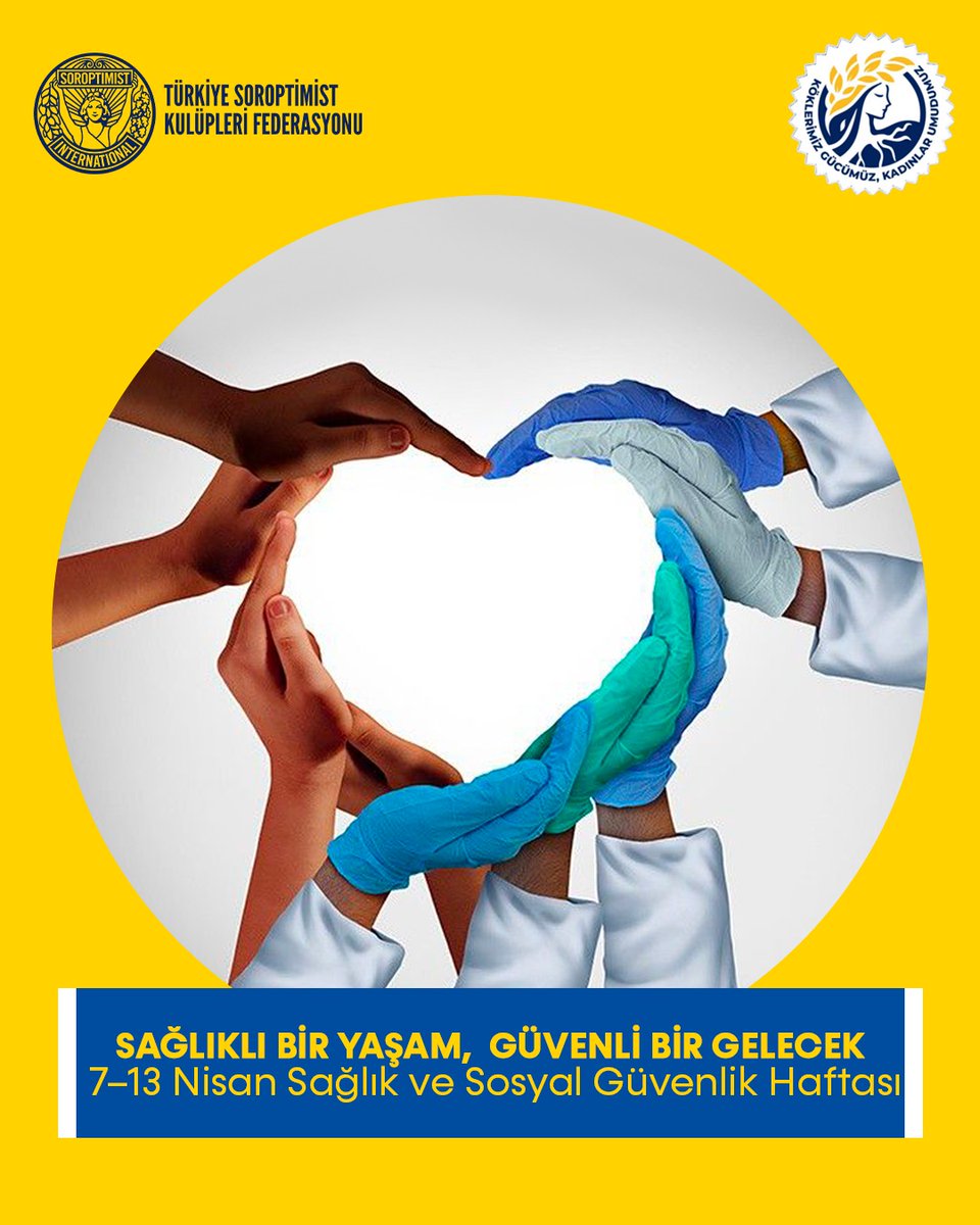 Sağlıklı bireylerin ve güçlü sosyal güvencenin, daha dayanıklı ve daha adil bir toplumun temelini oluşturduğuna inanıyoruz.

TSKF Yönetim Kurulu
2026 – 2028 Dönemi
🌳🌳🌳🌳

#köklerimizgücümüzkadınlarumudumuz #SoroptimistTürkiye #soroptimisteurope #soroptimistglobal