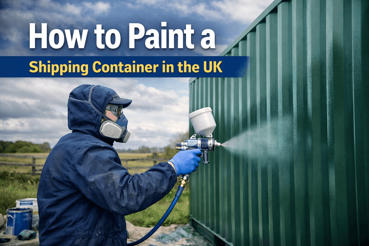 BoshBoxes's tweet photo. A 20ft shipping container needs ~20 litres of paint per coat.

Done right, the finish lasts up to 10 years in UK conditions.

https://t.co/SOIsYi7G8P

#ShippingContainers #ContainerStorage #UK https://t.co/6jOjPupRt7
