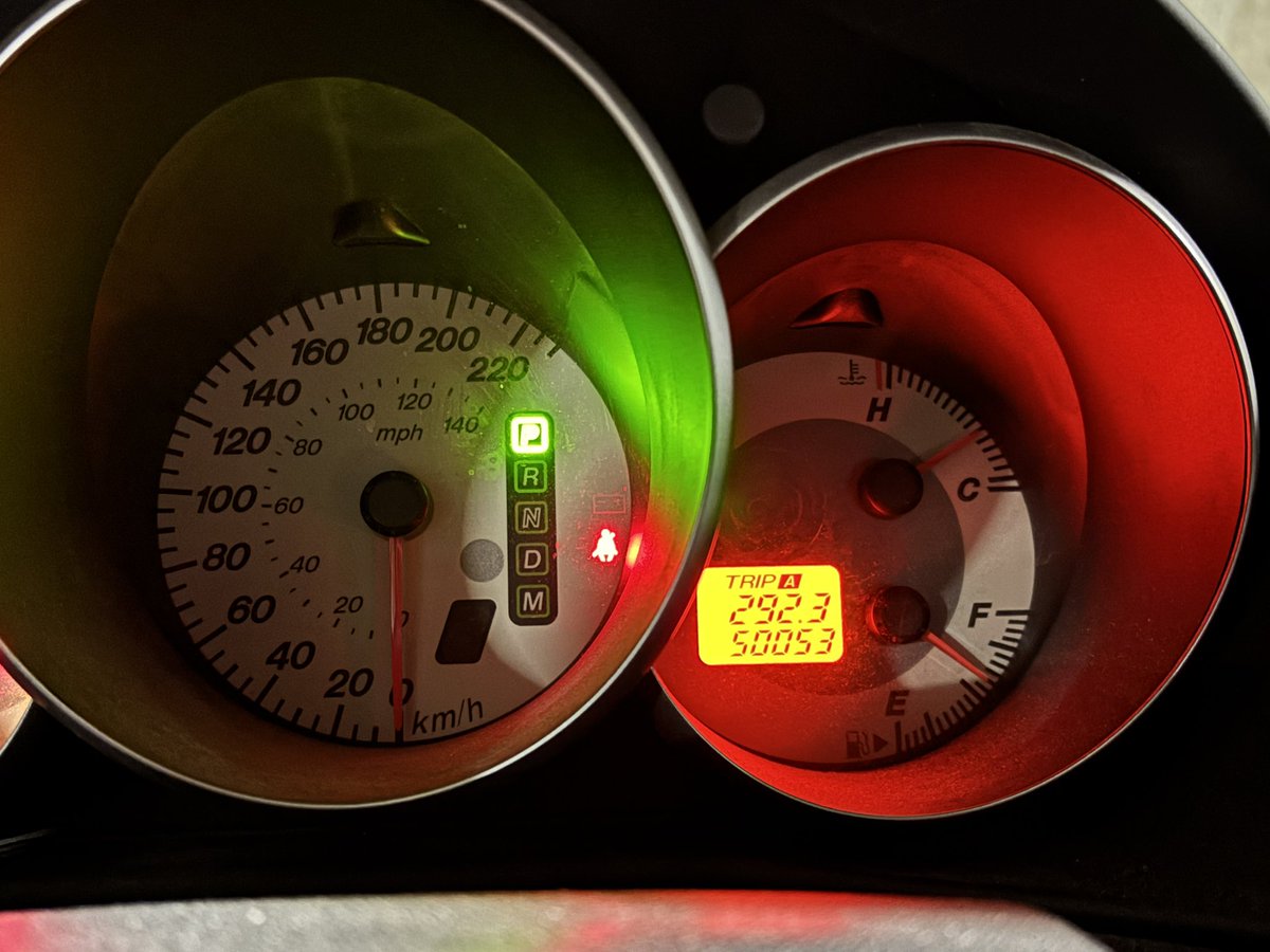 MsLutzmann's tweet image. Exciting news!  My 2009 Mazda 3 just hit 50,000 kilometers! #ladydriven