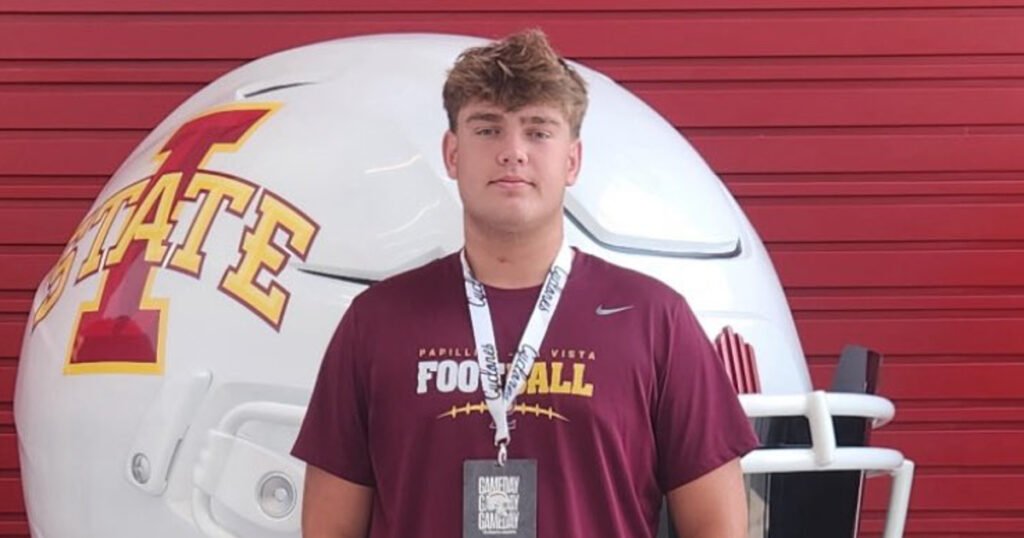 GregSmithRivals's tweet photo. INTEL: A three-star offensive lineman from Nebraska has one program sitting pretty after a recent visit that exceeded expectations

Read: https://t.co/YkrvJ6Hoxc https://t.co/wpygMfNtzQ