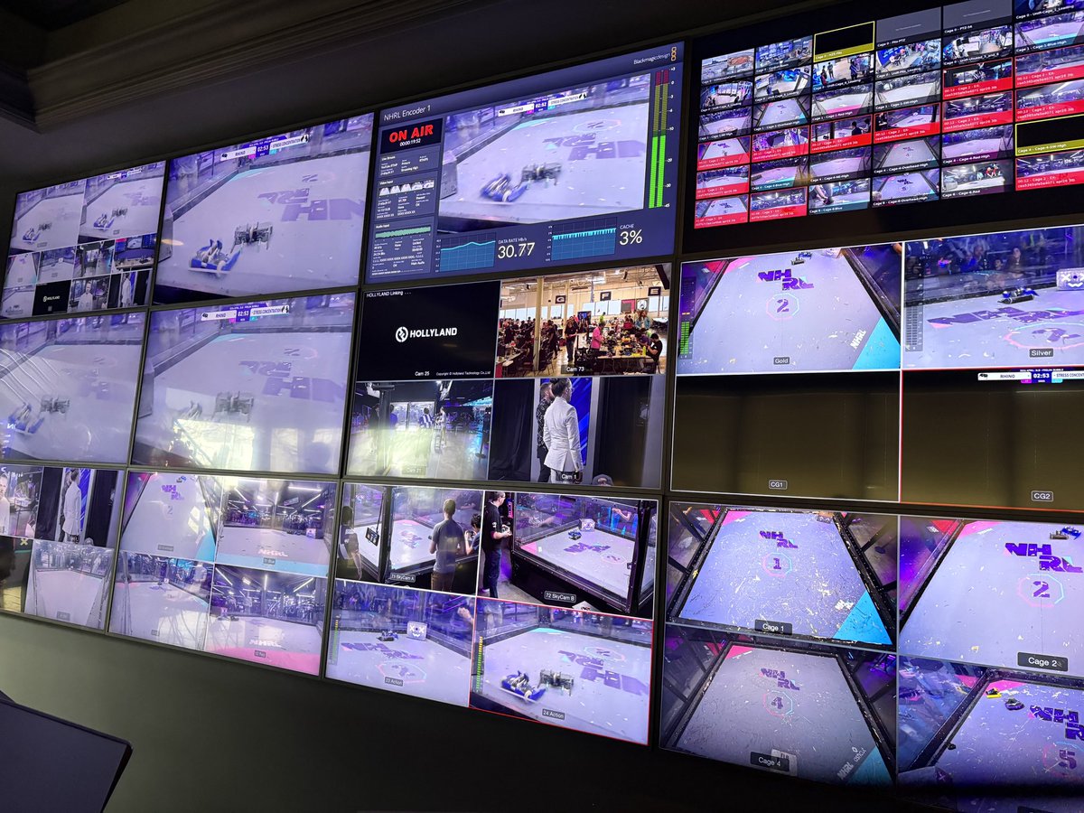 maniamedia_'s tweet photo. Always fun producing the live, prime time broadcast for Havoc Robotics. Round 3 is in the books, and the Pro Tour is right around the corner! @NationalHavoc https://t.co/hlTzCPjukW