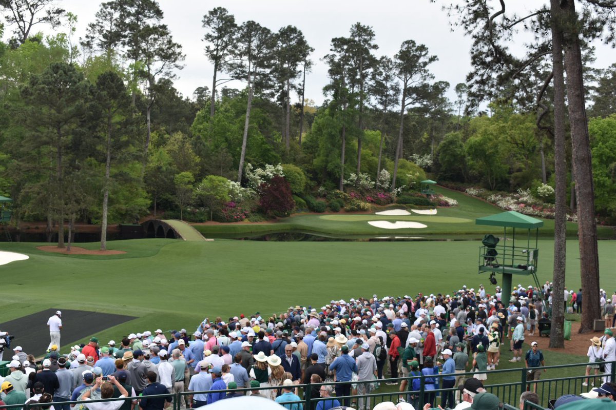 IanSolomon's tweet photo. Monday at the Masters. A special day. https://t.co/vFhBxWmWqF