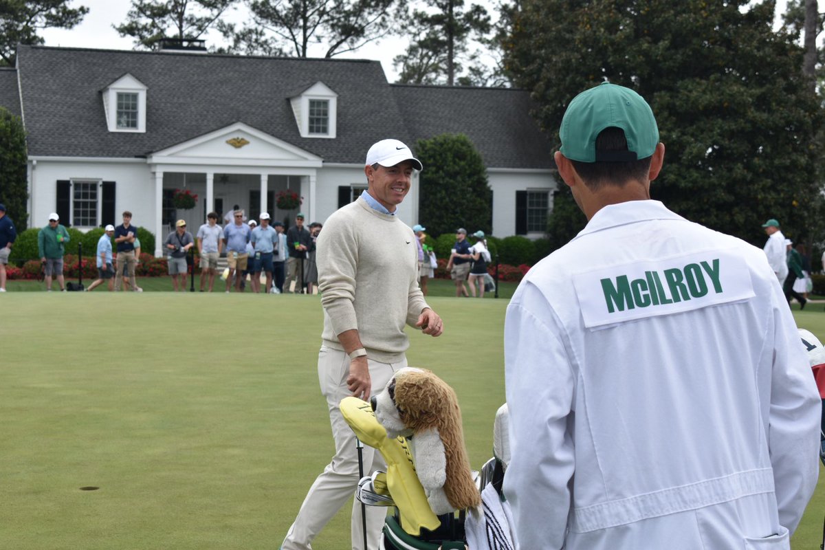 IanSolomon's tweet photo. Monday at the Masters. A special day. https://t.co/vFhBxWmWqF
