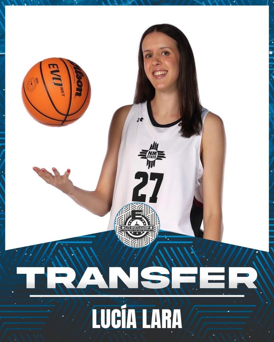 EliteSportsESP's tweet photo. NEWS: Lucía Lara intends on entering the transfer portal.

Lucía Lara is a Spanish power forward from New Mexico State who had a strong first season there, recording multiple double-digit performances in points and rebounds.

⛹🏼‍♀️💎🇪🇸🎥: https://t.co/COkNWGSrjg

#TransferPortal https://t.co/xtrPUfWaCN