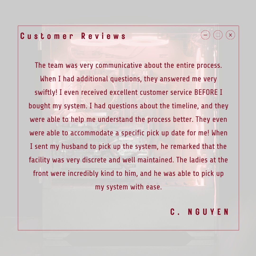 DogHouseSystems's tweet image. Real feedback. Real Performance.

#DogHouseSystems #PCGaming #GamingPC #CustomPC #PCBuilder