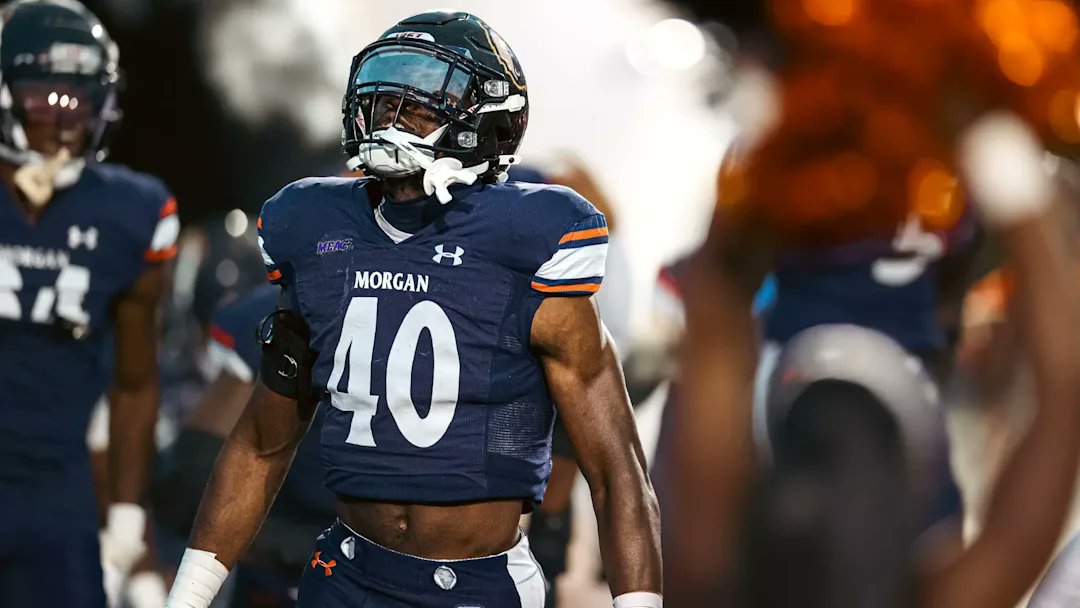 Morgan State <a href="/MSUBearsFB/">Morgan State Football</a> linebacker Erick Hunter <a href="/ErickHunter04/">Erick “E40” Hunter</a> (4.48 speed, 37 vertical, 10-10 broad jump, 4.21 short shuttle, 6-4, 225) excelled at American Bowl, <a href="/HBCULegacyBowl/">ALLSTATE HBCU LEGACY BOWL</a>  FCS, HBCU showcases.
Participated in #Ravens local prospect day, dinner meeting #Vikings has met