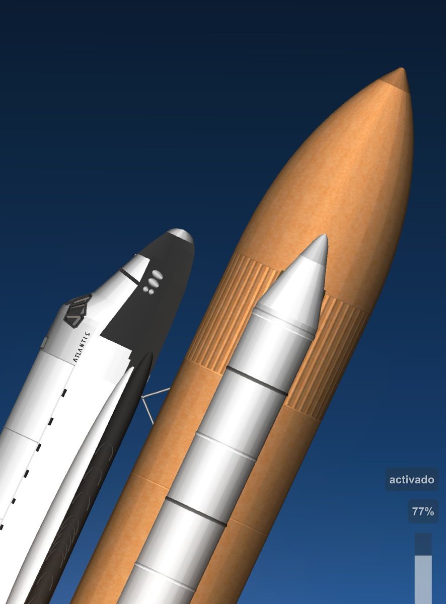 CKoslovs's tweet photo. Making the shuttle atlantis cost me more than I thought and even so I still have details to cover

-But still thanks to @OLA_OLN_OAM 
#SFS
#spaceflight_simulator https://t.co/NEMNhTA1nv