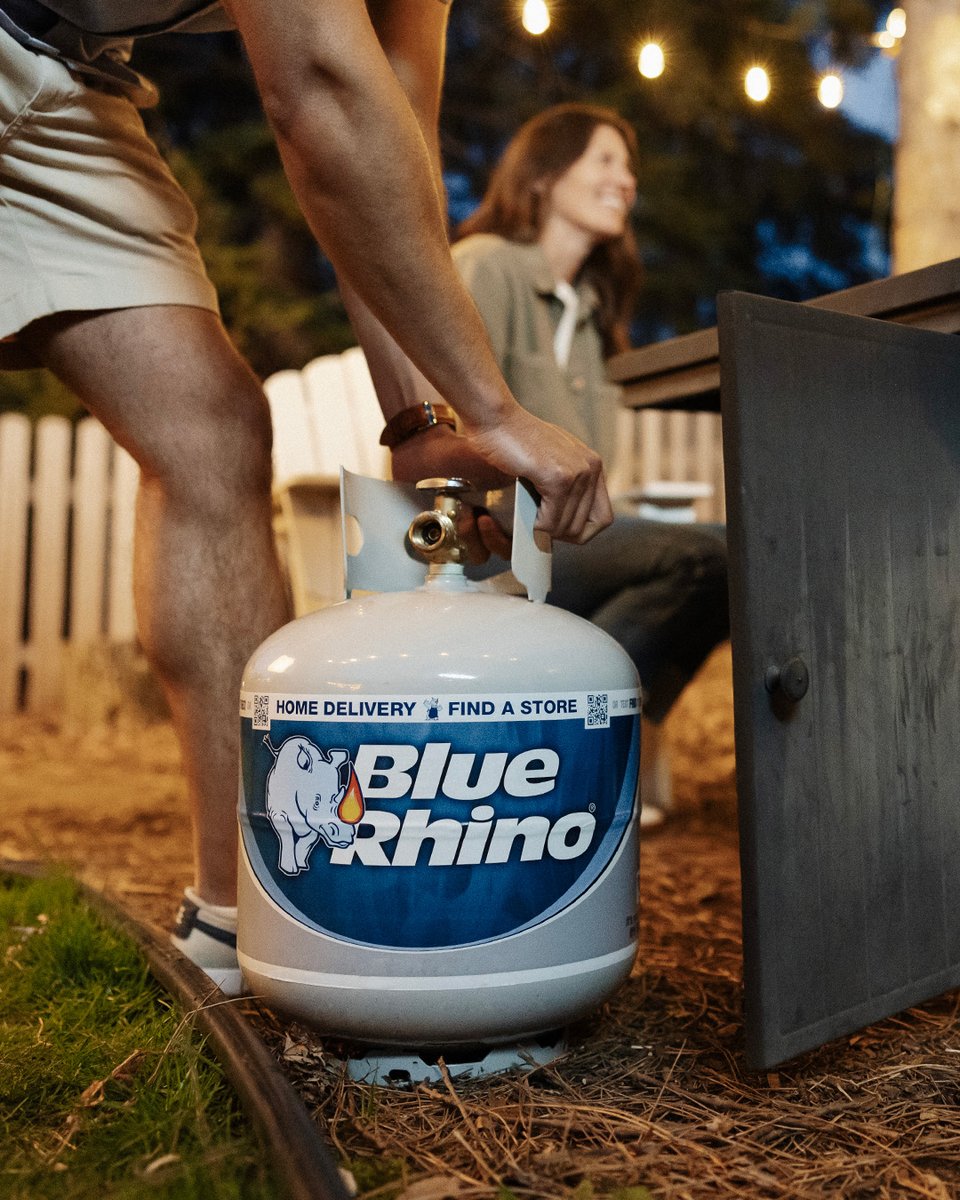 blue_rhino's tweet image. Spring evenings can still bring a little chill. A propane fire pit keeps the backyard warm and comfortable so you can enjoy a little more time outside. #FirePit #NotJustPropane