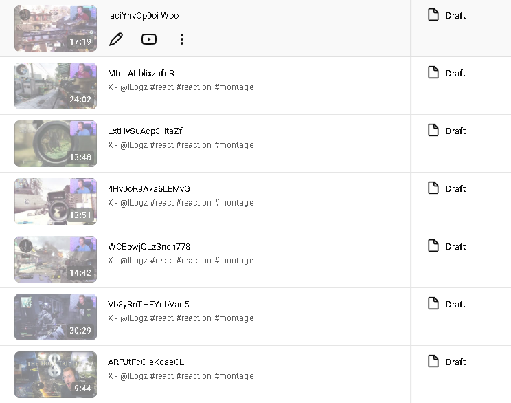 lLogz's tweet photo. Got some Montage Reactions lined up 🔥 https://t.co/8N2B03KRqJ