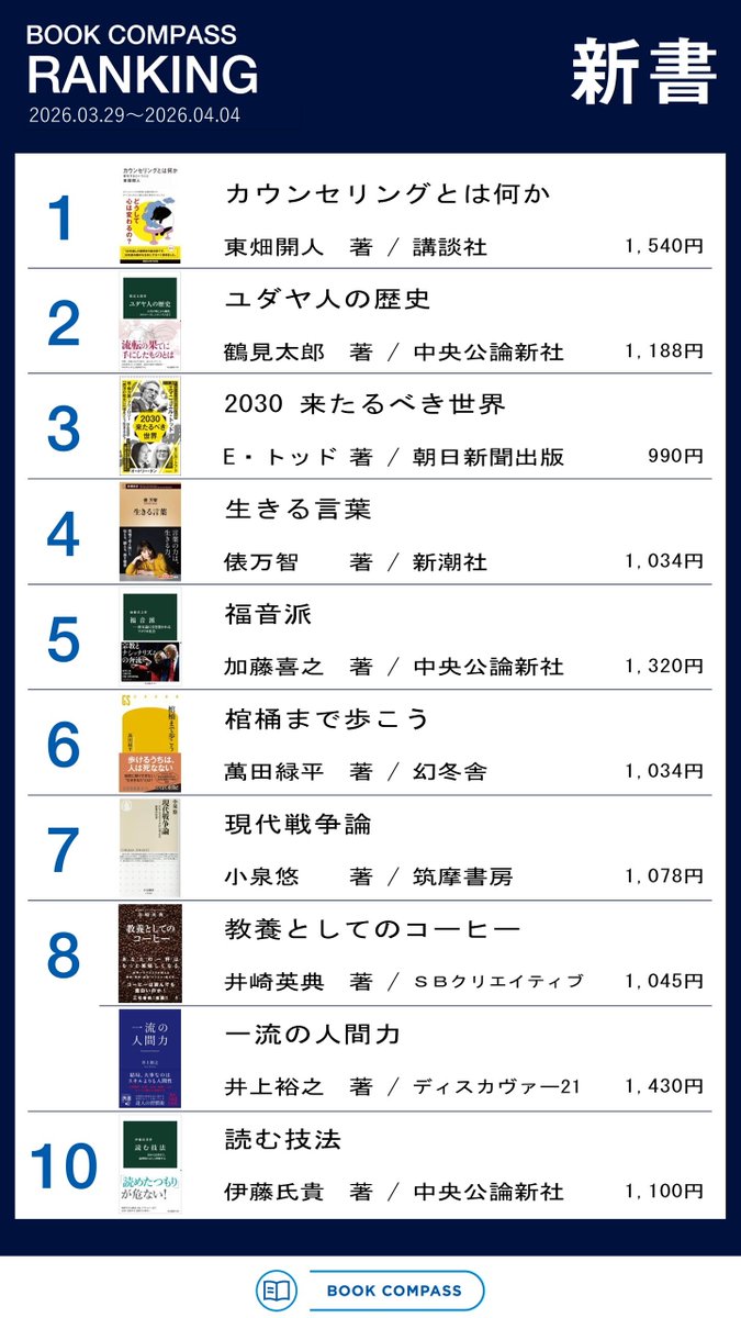 BOOK COMPASS tweet media