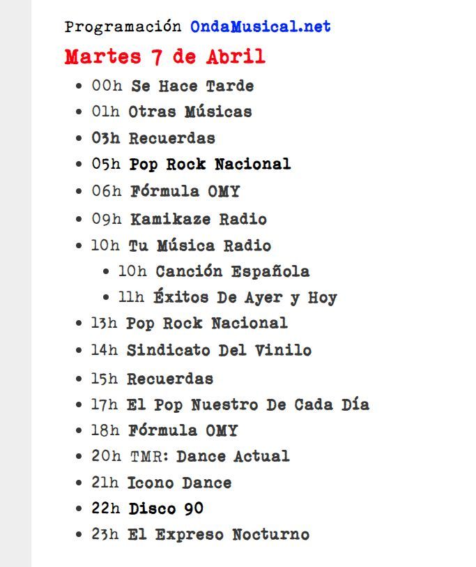 Onda Musical de Yecla 🎵 (@ondamusical_net) on Twitter photo 