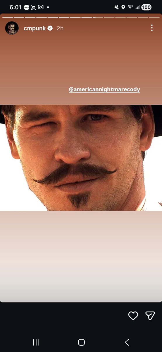 ArtOfCody94's tweet image. Cody and CM Punk having each other's back on Instagram. CodyPunk reunion in Huston. 🤠
(Cody &amp;amp; CM Punks Instagram Stories)
#WWERaw #CMPunk #CodyRhodes #CodyPunk