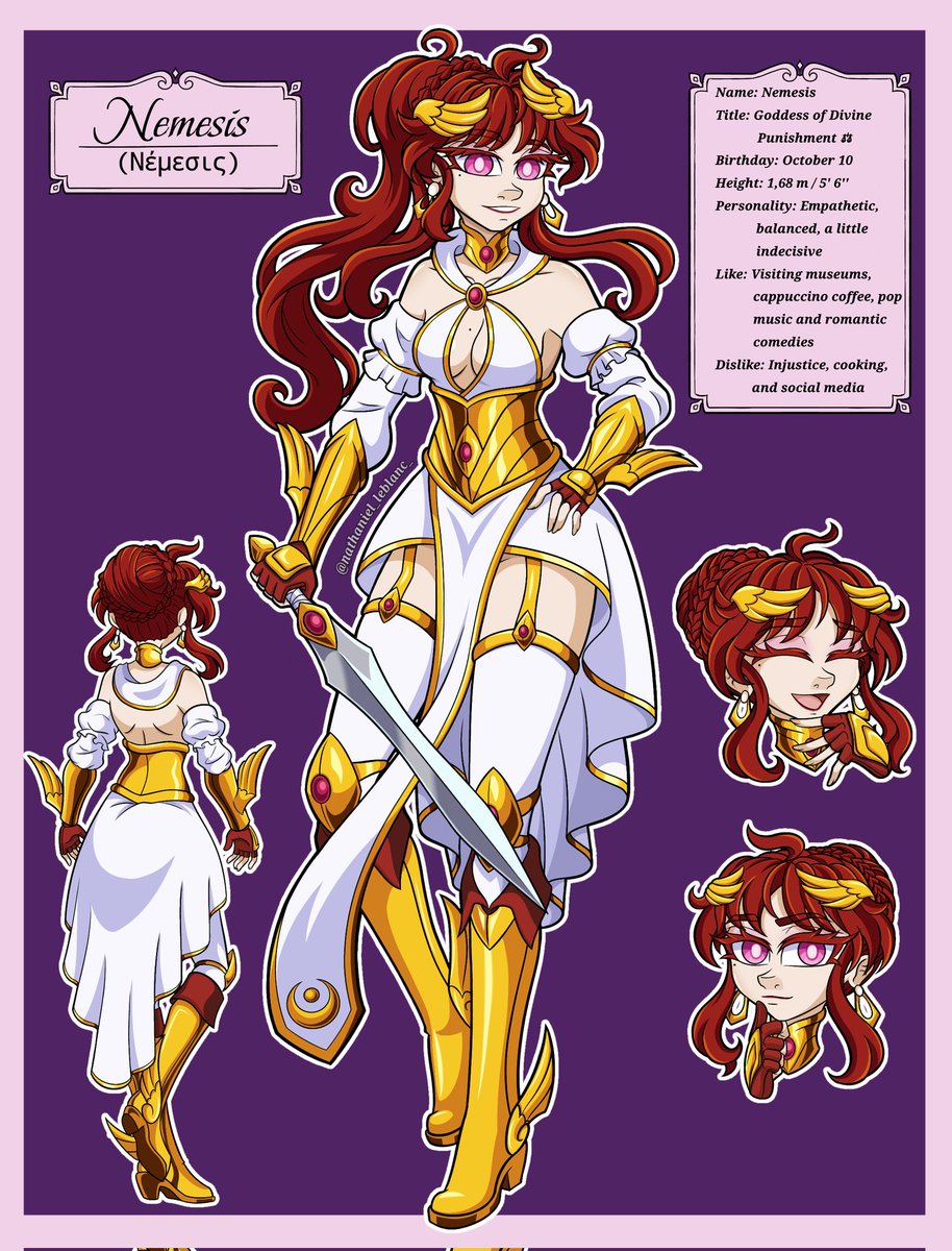 nathaniel_blanc's tweet photo. (Eng/Esp) Nemesis, goddess of divine punishment ⚖️✨
Any feedback is welcome!
...
#characterdesign #ocart #originalcharacter #animeart #digitalart #conceptart #artmeme #instaart #illustration #mythology https://t.co/zZ4bUrEgOy