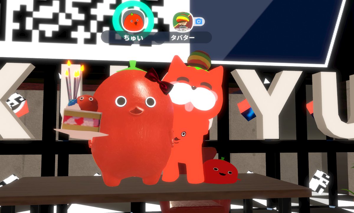 タバター tweet media