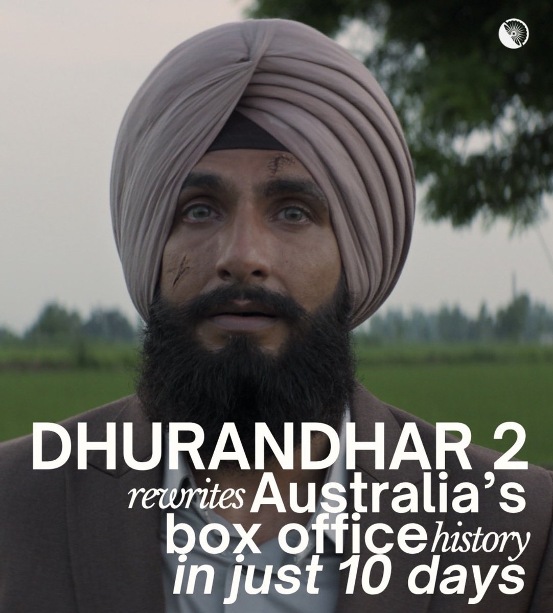 MahaMaya86880's tweet image. 6 million in just 10 days, the Indian diaspora showing up strong 🇮🇳✨

Cinema isn’t just entertainment… it’s emotion, identity, and connection.
And right here in Australia, it’s also an economic force. 🎬💰

#IndianDiaspora #CinemaPower #CulturalImpact #Australia #DesiAbroad