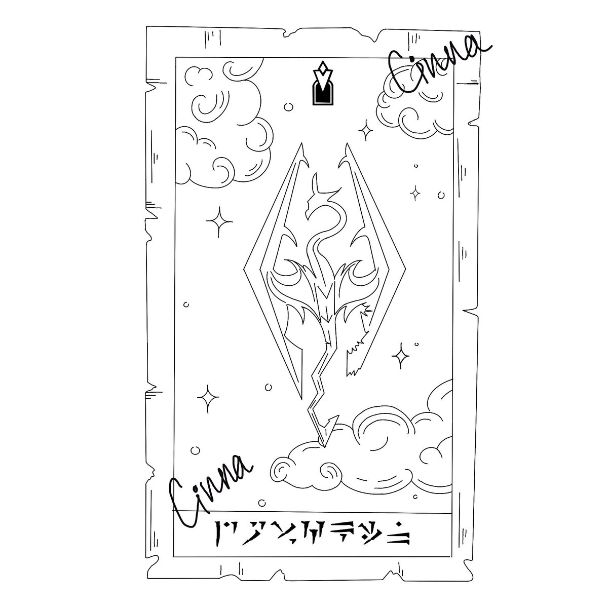CinnaGotStyle's tweet image. Tarot but make it Skryrim

~ Dovahkiin ~

#tattoo #tarotcards #skyrim #DesignsByMe