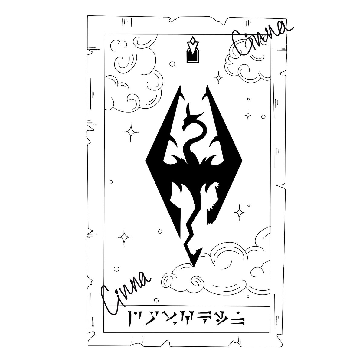 CinnaGotStyle's tweet image. Tarot but make it Skryrim

~ Dovahkiin ~

#tattoo #tarotcards #skyrim #DesignsByMe