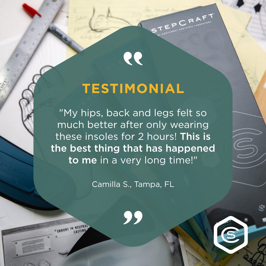 StepCraftinsole's tweet photo. I couldn’t believe the difference�� 🙌

“My hips, back, and legs felt so much better after only wearing these insoles for 2 hours! This is the best thing that has happened to me in a very long time.”

Real relief. Real results. 💯

If you’ve been dealing with daily discomfort, it might be time to step into something better. 👣✨

#StepcraftInsoles #PainRelief #HappyFeet #WellnessJourney