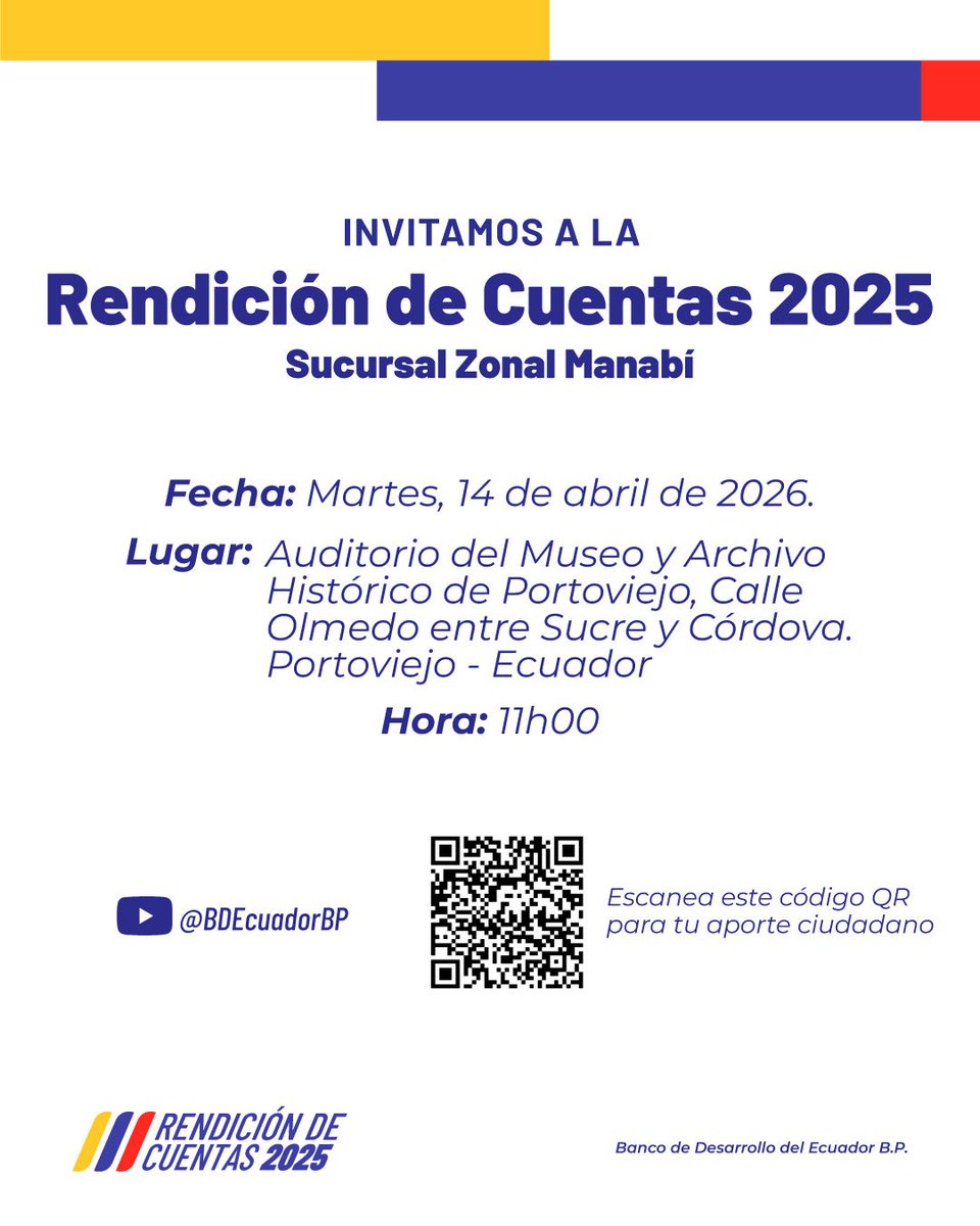 Banco de Desarrollo del Ecuador B.P. tweet media