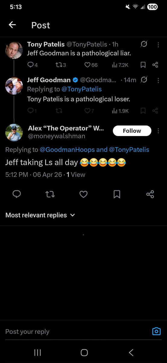 Tony Patelis tweet media