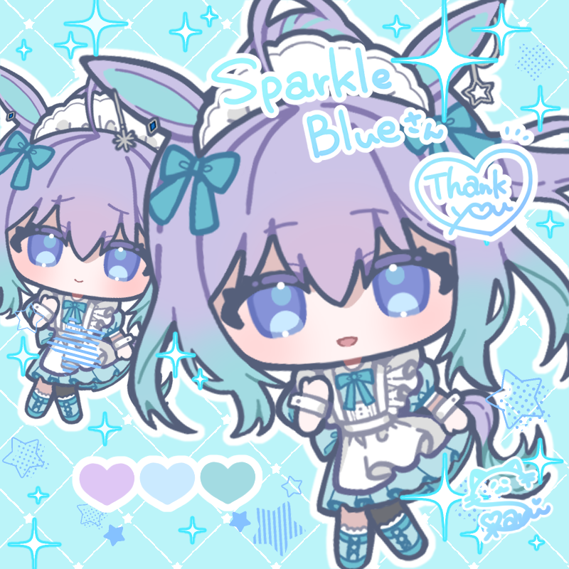 Sparkle looks so cute in Setani's art style😭🫶💕  

🎨 #setani_