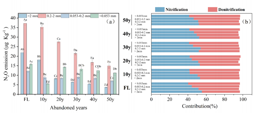 Pedosphere1991's tweet photo. #ResearchArticle
“Microbial-mediated nitrogen transformations alter N₂O emissions at the scale of #SoilAggregates from abandoned farmlands” by Prof. Wei Zhang and colleagues from Northwest A&amp;F University.
https://t.co/gxsIPDRJ1U
#NitrogenCycling #MicrobialEcology #GreenhouseGas https://t.co/MZL9Ul9q55