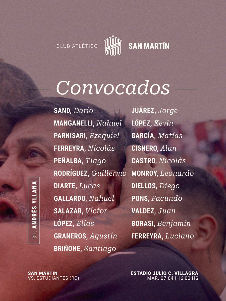 Club Atlético San Martín tweet media