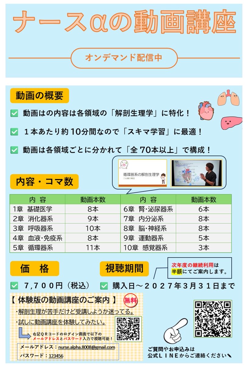 ナースα【看護師国家試験対策講座】 tweet media