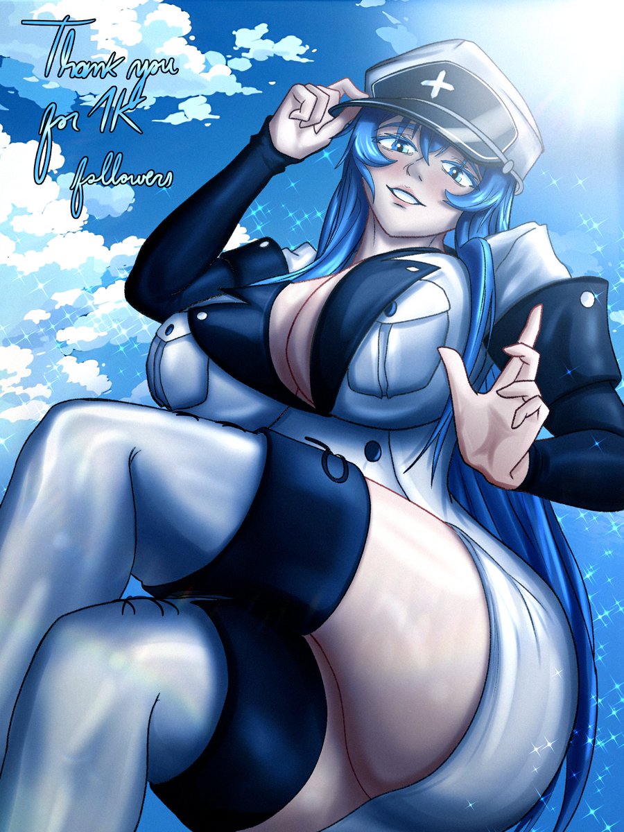 1k!...Thank you so much >.<

This is for you. <3

Tomorrow i will post an alternate version of this!

#Esdeath #AkameGaKill #エスデス