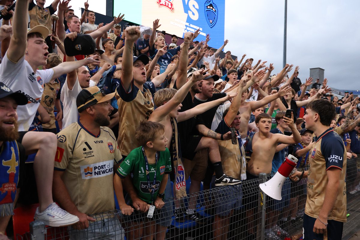 NEWCASTLE JETS FC ✈️ tweet media