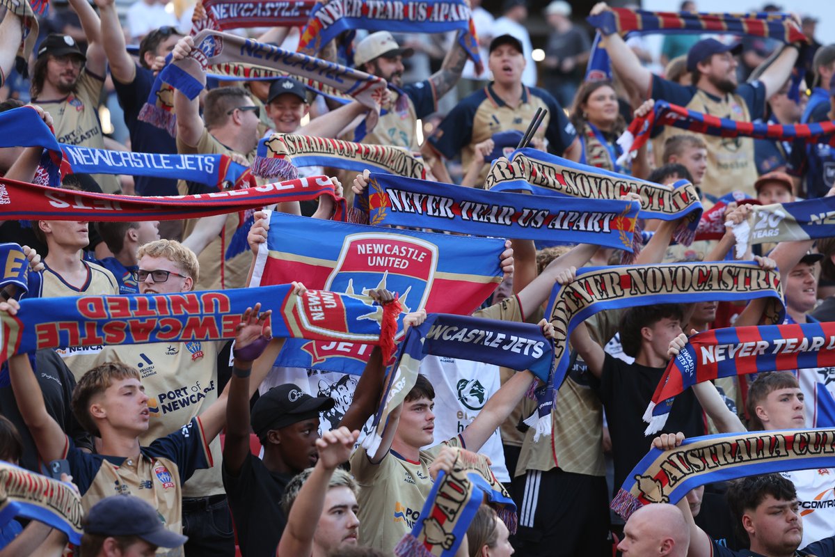 NEWCASTLE JETS FC ✈️ tweet media