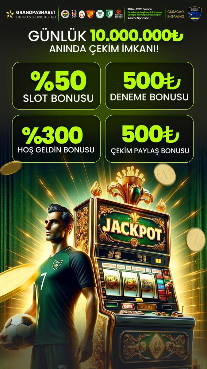 GRANDPASHABET'TEN ÜYE OLAN HERKESE

500 TL DENEME BONUSU HEDİYE

GİRİŞ: tracker.trendyol.global/link?btag=3988…

#grandpashabet #freespin #Canlibahis #tipobet365 #dizipal #bahiswon #mariobet #elsed #pusulabet #jojobet #faiz #altın #rotabet #matbet #piabellacasino #dizipal #dizibox #denemebonusu