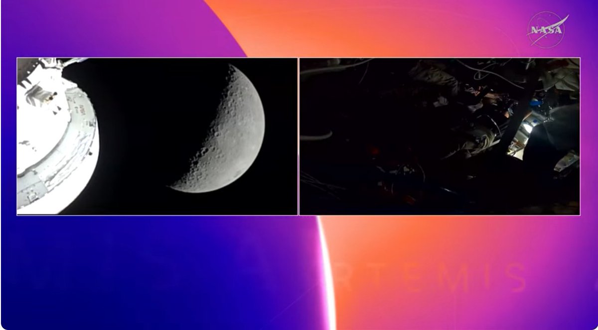 Szczerze, jestem bardzo ukontentowany, że mogę śledzić na żywo jak astronauci w ramach misji Artemis ponownie piszą historię eksploracji kosmosu przez nasz gatunek. Bardzo potrzebny wieczór wobec tych wszystkich zawieruch politycznych, kosmos łączy 😁