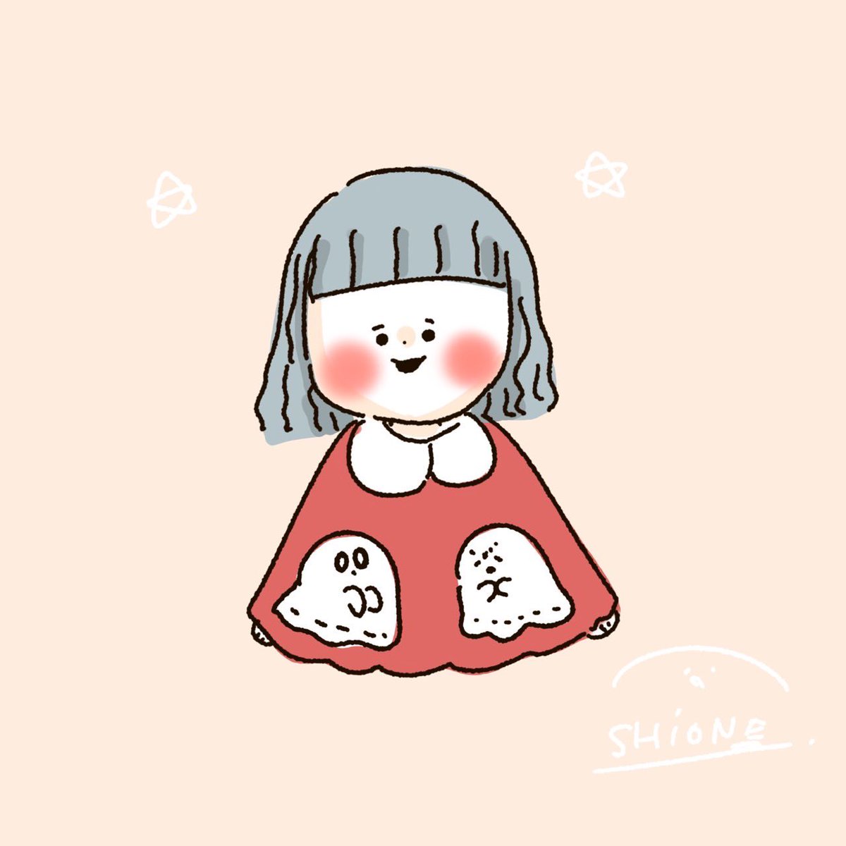 娘が寝てくれててぎり描けた☺️♡

#イラスト　#オリジナル絵
#イラストレーター