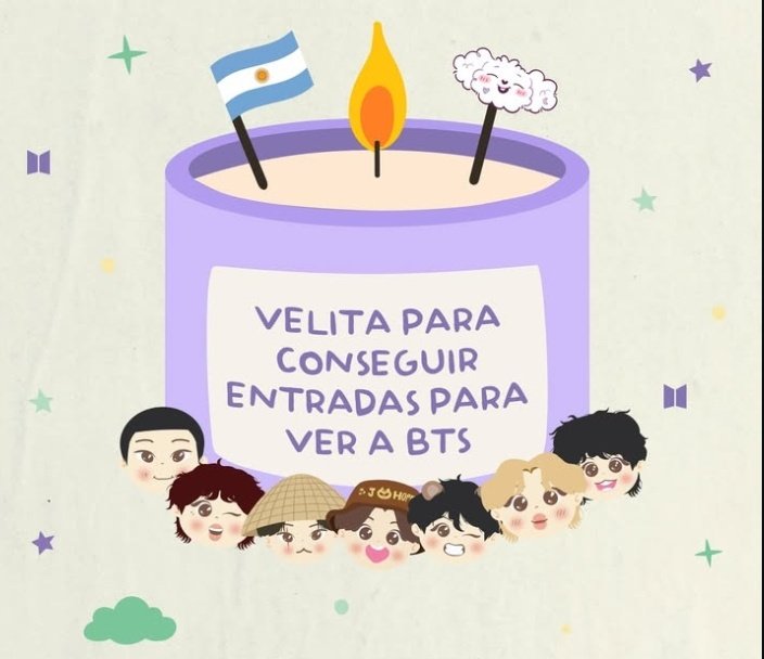 Mañana voy a lograr alcanzar a comprar mi entrada. Me lo merezco, siempre voy a elegir quedarme firme apoyando a los tannies. Después de años yo se que se me va a dar. Velitas y vibras positivas para que el universo me cumpla mi mayor sueño 🕯✨️🍀💜