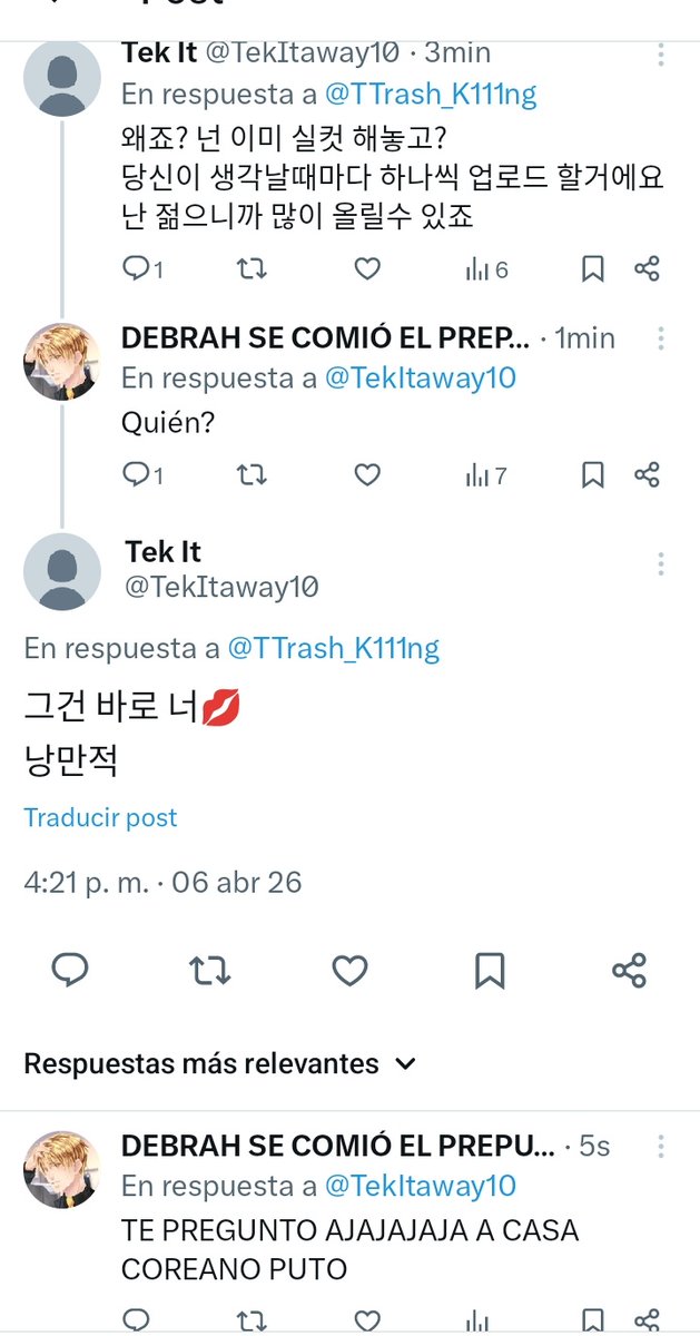 DEBRAH SE COMIÓ EL PREPUCIO DE CASTIEL tweet media