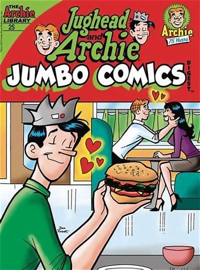 VQLibrary's tweet photo. It’s International Asexuality Day!!! To celebrate, we’re sharing this cover art of our favorite Ace king- Jughead Jones! Through decades of comic books it is consistently stated that Jughead has no interest in girls, and the only thing that captures his heart is a great burger. https://t.co/GgPa9TDSeZ